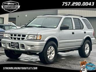 used 2002 isuzu rodeo s