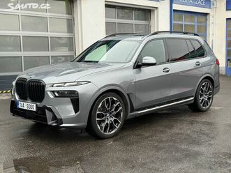bmw x7 40d, executive pro, cz, 1.maj