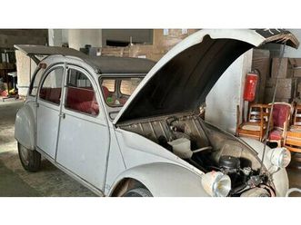 1965 citroen 2cv gris manuel, 4 vitesses conduite à gauch...