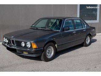bmw 735i blindée 1985 24 000 km en excellent état