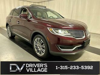 used 2017 lincoln mkx reserve