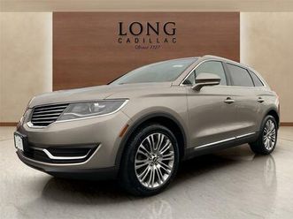 used 2018 lincoln mkx reserve