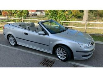 2007 saab 9-3 argent manuel, 5 vitesses conduite à droite...