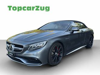 s 63 amg cabriolet 4matic speedshift mct
