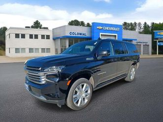 used 2022 chevrolet suburban high country
