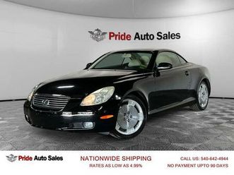 2003 lexus sc 430 sc 430 convertible 2d
