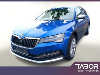 skoda superb combi 2.0 tdi 200 dsg 4x4 scout led nav