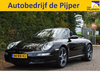 porsche 911 cabrio 997 3.6 carrera 325 pk | historie aanwezig | leder | stoelverwarming | navigatie | cruise control | nap