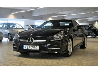 mercedes-benz slk 250 amg auto glastak skinn airscarf 204hk