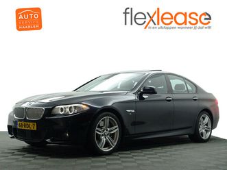 bmw 5-serie m 550xi aut- dealer onderhouden, soft close, schuifdak, head up, memory, xenon led, camera