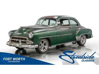 1952 chevrolet fleetline patina restomod
