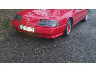1986 renault alpine gta rouge manuel, 5 vitesses conduite...