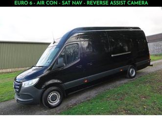 2019 mercedes-benz sprinter 2.1 314 cdi l4 h3 panel van rwd euro 6 (143 ps) panel van diesel manual