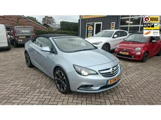 opel cascada - 1.6 turbo cosmo - navigatie - leder - afn trekhaak - cabrio