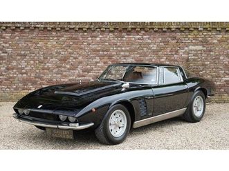 1972 iso grifo noir manuel, 5 vitesses conduite à gauche...