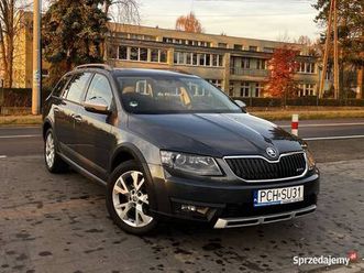 skoda octavia scout 2.0 tdi 184km, 4x4, dsg, wzorowy stan, zarejestrowana chodzież - sprzedajemy.pl