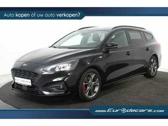 ford focus wagon - 1.0 ecoboost hybrid st line x *1ste eigenaar*leer*navigatie*trekhaak