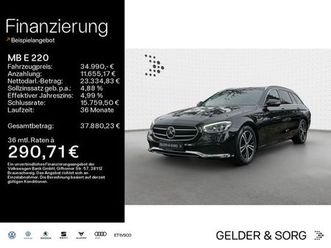 mercedes-benz e 220 t d avantgarde air*ahk*mbux*rfk*memory*led