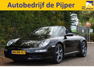 porsche 911 cabrio 997 3.6 carrera 325 pk | historie aanwezig | leder | stoelverwarming | navigatie | cruise control | nap