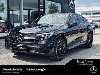 mercedes-benz glc 300 d 4m coupé amg night distr ahk pano burm