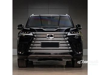 2023 lexus lx 600 3.4 suv 7 seater black on black