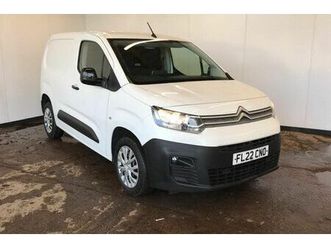 citroen berlingo 1.5 bluehdi 1000 enterprise m pro panel van 5dr diesel manual swb euro 6 (start/stop) (100 ps)
