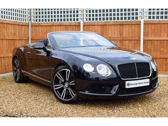 bentley continental 4.0 v8 gtc auto 4wd euro 5 2dr