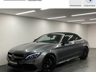 mercedes-benz c 63 amg cabrio head-up led rfk el. sitze