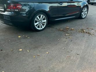 bmw 1er cabrio 118 d m paket euro5 facelift 2012 bj checkheft