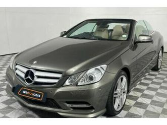 2012 mercedes-benz e-class e 350 cabriolet