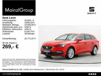 seat leon st 1.5 etsi dsg xcellence carplay ahk virt.