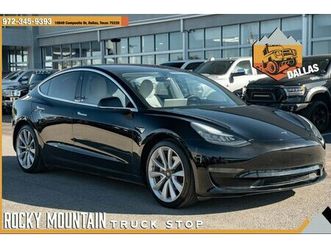 used 2018 tesla model 3 long range dallas tx 75220