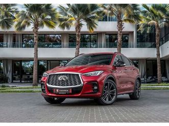 qx55 sensory | 3,036 p.m | 0% downpayment | qx55 sensory | agency warranty!