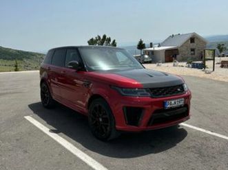 land rover range rover sport 5.0 p575 v8 kompressor svr svr