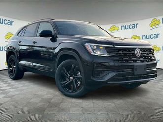 new 2026 volkswagen atlas cross sport 2.0t sel r-line black