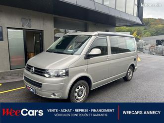 volkswagen california t5 2.0 tdi 140 dsg / garantie 12 mois