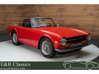 triumph tr6 | gerestaureerd | hard top | goede staat | 1971