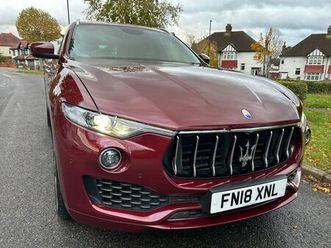 2018 maserati levante 3.0td gransport nerissimo edition