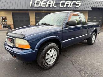 used 2003 gmc sonoma sls 3dr extended cab 4wd sb