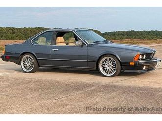 1986 bmw 6 series coupe