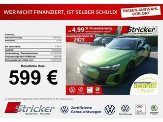 audi e-tron gt quattro 599,-ohne anzahlung pano b&o a