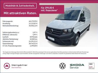 volkswagen crafter 35 kasten hd 2.0 tdi 6-gang