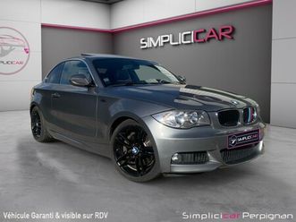 bmw serie 1 coupe e82 lci 123d 204 ch sport design / toit ouvrant / sièges chauffants / garantie 12 mois