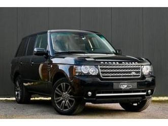 ② range rover 4.4 tdv8 vogue lichte vracht bomvol — land rover — 2ememain