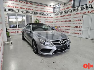 mercedes-benz e 350 cdi w212 cabrio bluetec