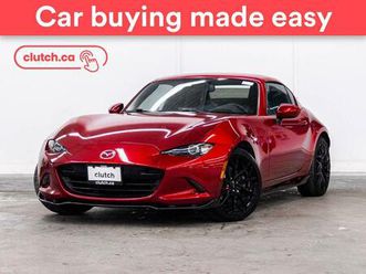 used 2022 mazda miata mx-5 rf gt w/ apple carplay & android auto, heated front seats, rearview cam