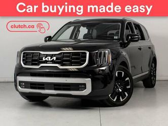 used 2024 kia telluride sx awd w/applecarplay, android auto, rearview camera,bluetooth