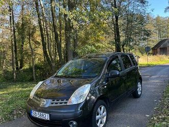 nissan note 1.6 benzyna klima isofix grojec • olx.pl