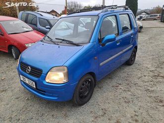 opel agila 1.majitelka,cz