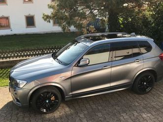 bmw x3 3d top fzg m-paket,leder,pano.,ahk,kamera